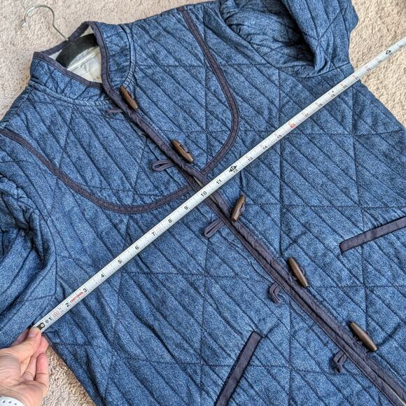 Doen Blue Quilted Jacket - Picture 7 of 8